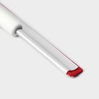 Водосгон Доляна, 25×20 см, пластиковая ручка, силиконовый сгон - Фото 3