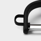 Овощечистка Доляна Digma, 17 см, нержавеющая сталь, чёрная - Фото 7