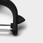 Овощечистка Доляна Digma, 17 см, нержавеющая сталь, чёрная - Фото 8