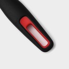 Овощечистка Доляна Digma, 17 см, нержавеющая сталь, чёрная - Фото 9