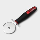 Нож для пиццы и теста Доляна Digma, 19,5 см, d=5,8 см, цвет чёрный - Фото 4