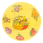 Мяч детский "Озорные фрукты", d=23 см, 60 г, МИКС - Фото 2