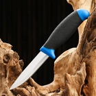 Нож туристический «Урал», 21 см, клинок 98 мм/1.8 мм, синий - Фото 7