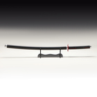 Сувенирное оружие "Катана Кеджу" 104 см, клинок 68 см, чёрная, на подставке - Фото 2