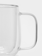 Кружка с двойными стенками Magistro «Адель», 450 мл, стекло, прозрачная - Фото 3
