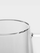 Кружка с двойными стенками Magistro «Адель», 450 мл, стекло, прозрачная - Фото 4