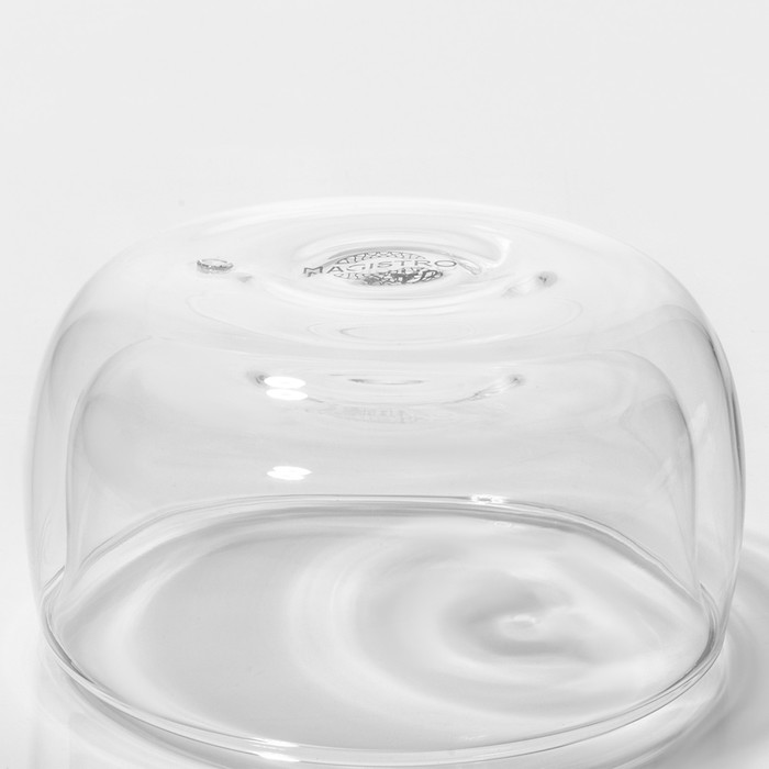 Пиала стеклянная (чаша) Magistro «Дуо», 300 мл, 11,5×6 см, с двойными стенками - фото 1907438677