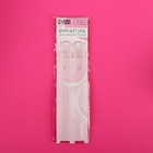 Лямки для бюстгальтера, силиконовые, фурнитура пластик, 1.5 см, 37 см, пара, прозрачные - Фото 6