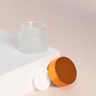 Баночка стеклянная для хранения, 10 г, цвет матовый/МИКС - Фото 2
