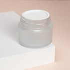 Баночка стеклянная для хранения, 100 г, цвет матовый/МИКС - Фото 4