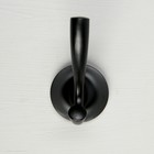 Крючок мебельный CAPPIO CKD007 CONE, двухрожковый, черный - Фото 4