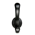 Крючок мебельный CAPPIO WAVE, двухрожковый, цвет черный - Фото 3