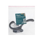 Крючок мебельный CAPPIO WAVE, двухрожковый, цвет черный - Фото 5