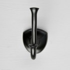 Крючок мебельный CAPPIO CKD027 VALUE, двухрожковый, черный - Фото 4