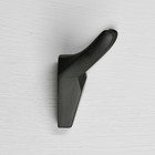 Крючок мебельный CAPPIO HORN, двухрожковый, черный - Фото 4