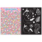 Гравюра для девочек «Пони», творческая книга 14 стр., голографический фон, со штихелем - Фото 2