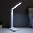 Настольная лампа сенсорная 16888/1 LED 5Вт 3000-6000К USB АКБ белый 29х55 см RISALUX - Фото 3