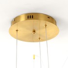 Люстра "Полукольца" LED 120Вт латунь 40-60-80х50см BayerLux 7669423 - фото 9720353