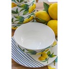 Тарелка десертная Доляна «Лимон», d=20,3 см, цвет белый - Фото 10