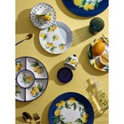 Тарелка глубокая Доляна «Лимон», d=20 см, цвет белый 6987805 Тарелка глубокая Доляна «Лимон», d=20 см, цвет белый 6987805