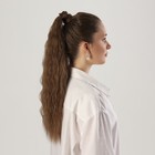 Хвост накладной, волнистый волос, на резинке, 60 см, 100 гр, цвет русый(#SHT8A) - Фото 5