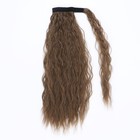 Хвост накладной, волнистый волос, на резинке, 60 см, 100 гр, цвет русый(#SHT8A) - Фото 7