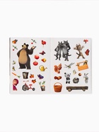 Многоразовые наклейки «В гостях у Медведя», формат А4, Маша и Медведь - Фото 9