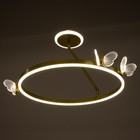 Люстра "Бабочки" LED 68Вт 3000-6000К золото 50х50х27,5 см BayerLux - Фото 5