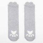 Носки женские махровые MINAKU, цвет серый, размер 36-39 (23-25 см) - Фото 2