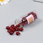 Сургуч в гранулах в баночке "Звёздочки" коричнево-красный матовый 16 гр 7х3х3 см - Фото 2