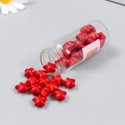 Сургуч в гранулах в баночке "Звёздочки" алый матовый 16 гр 7х3х3 см - Фото 2