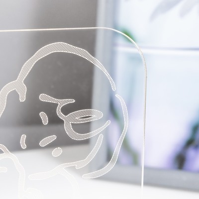 Ночник «Любовь» LED 3 Вт USB АКБ белый 12×14.5 см RISALUX