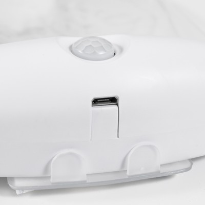 Ночник «Любовь» LED 3 Вт USB АКБ белый 12×14.5 см RISALUX