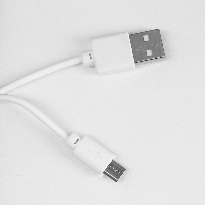 Ночник "Любовь" LED 3Вт USB АКБ белый 12х14,5 см RISALUX - фото 1877951774