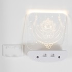 Ночник «Единорог» LED 3 Вт USB АКБ белый 12×14.5 см RISALUX - Фото 5