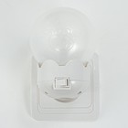 Ночник "Цветок" LED белый 7х7х11 см RISALUX - фото 21584354