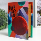 Шкатулка-книга дерево кожзам "Будущее" 18х13х4 см  (артикул 7521407)  большой выбор товаров оптом и в розницу по низким ценам с доставкой