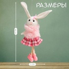 Фигурка «Зайчишка в клетчатой юбочке», 5×13 см, МИКС - Фото 2