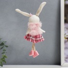 Фигурка «Зайчишка в клетчатой юбочке», 5×13 см, МИКС - Фото 5