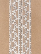 Кружево на сетке, 30 мм, 9±0.5 м, белое - Фото 3