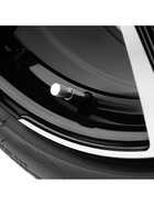 Колпачок на автомобильный вентиль TORSO, хром, набор 4 шт. - Фото 3