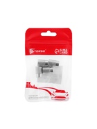 Колпачок на автомобильный вентиль TORSO, хром, набор 4 шт. - Фото 6