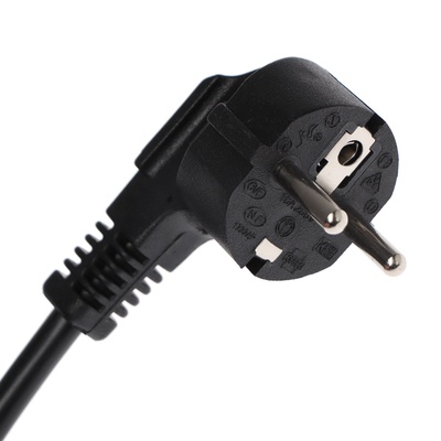 Блок розеточный в стол, сдвижная крышка, 10 А, 2 розетки, 2xUSB, 2A, провод 1.8 м, чёрный