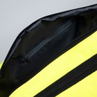 Сумка спортивная SWAY на молнии, отдел из ПВХ, отдел для обуви, наружный карман, цвет лимон - Фото 8