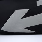 Сумка спортивная ARROW отдел из ПВХ, отдел для обуви, наружный карман, цвет чёрный - Фото 5