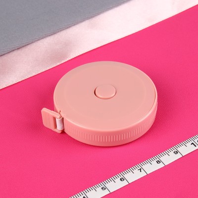 Сантиметровая лента-рулетка портновская, 150 см (см/дюймы), цвет МИКС