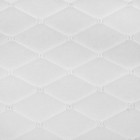 Обшивка салона авто 100×160×0.7 см, кожзам/поролон, ромб, белая строчка - Фото 4