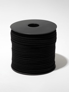 Шнур из искусственной замши на бобине, L= 90 м, ширина 2.3 мм, чёрный - Фото 3