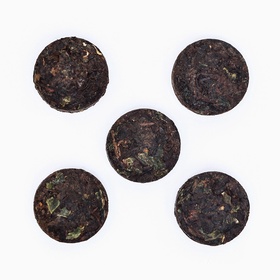 Чай китайский выдержанный «Шу Пуэр» (набор 8 шт.), Юньнань, 2017 г, шар, 50 г