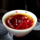 Китайский выдержанный чай "Шу Пуэр" 2016 год, блин, Менхай, 357 г (+ - 5 г) - Фото 5